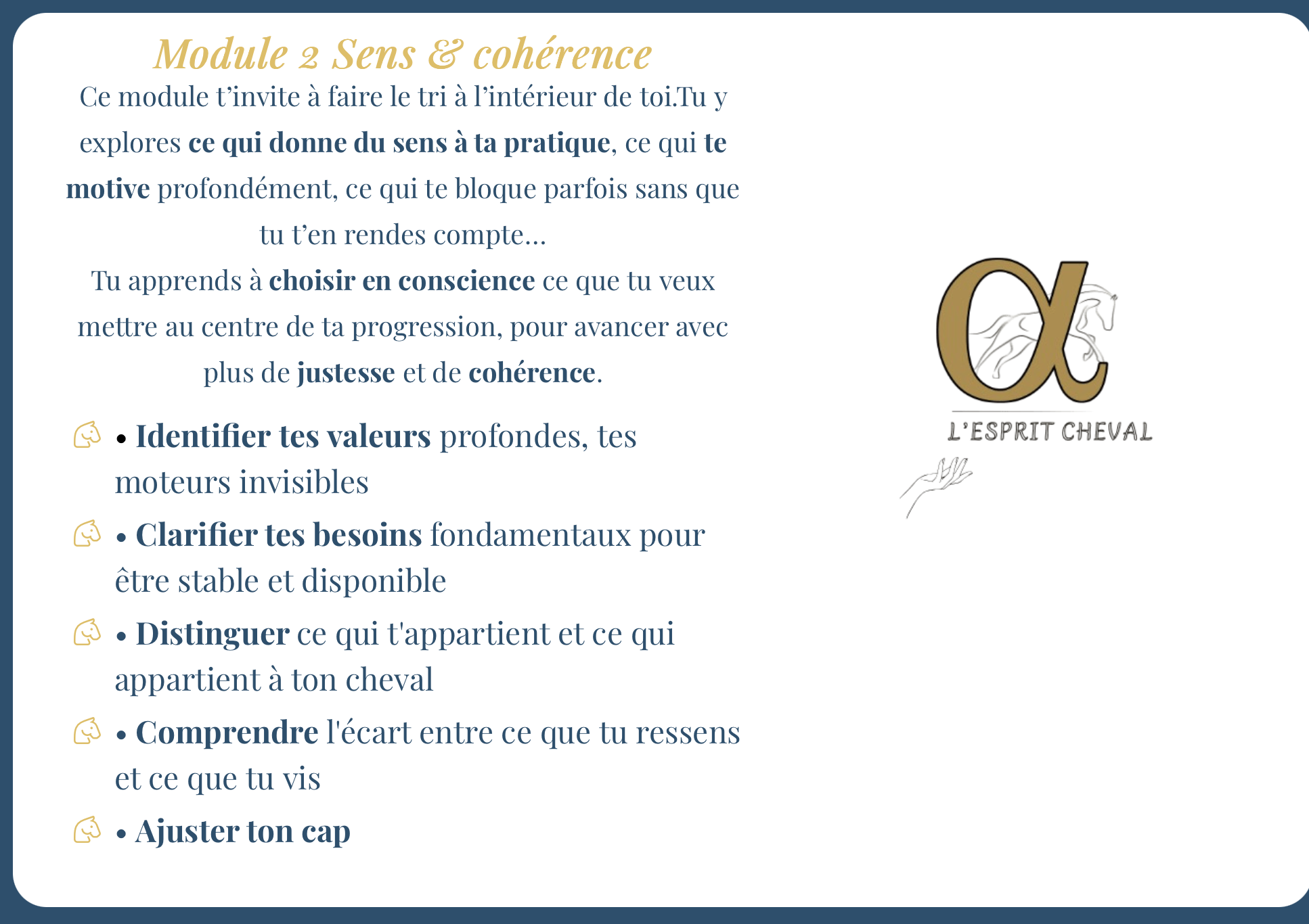 Module 2 Sens et cohérence